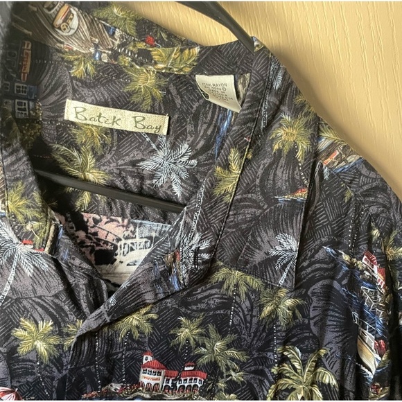 VINTAGE Batik Bay Hawaiian Shirt Size XXL - Picture 4 of 5